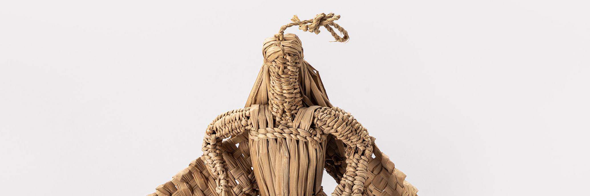 Obras en cestería de Manuel Díaz Araya